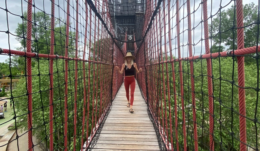 Crossing the bridge isn’t about what’s on the other side—it’s about each step taken in faith, wholly devoted to God in the in-between.