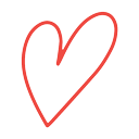 Heart Red